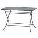 MWH Klapp-Gartentisch Cafe Latte 110x70 cm