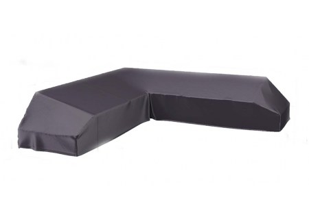 Aero Cover Schutzhlle fr Gartenlounge Plattform L-Form links