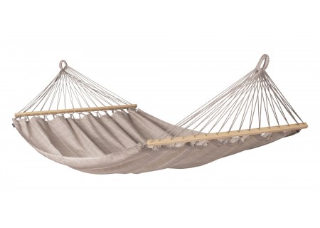 La Siesta Doppel-Stabhngematte Alisio Almond