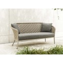 Cordial 3er Loungesofa curved beige Alexander Rose Cordial 3er Loungesofa curved beige Alexander Rose