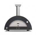 Alfa Forni Gasbackofen Moderno 3 pizze Hybrid ardesia grey