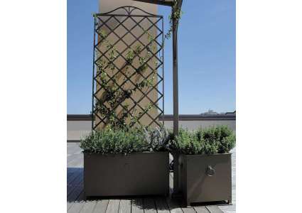 Pflanzgefäss Altea Spalier Raute 96x48 cm Unosider