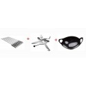 Augoust Fondue-Set inkl. Wok/Fonduepfanne