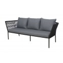 B-Garden 3-er Sofa Viola