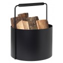 Blomus Feuerholz Korb Ashi black