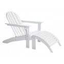 Cinas Adirondack-Set New England weiss