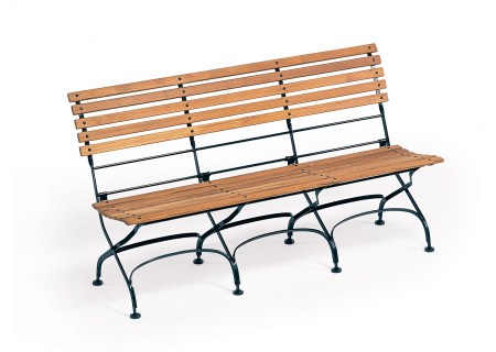 Weishupl Gartenbank Classic 3-Sitzer ohne Armlehnen