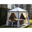 Pavillon Carducci rund 354 cm