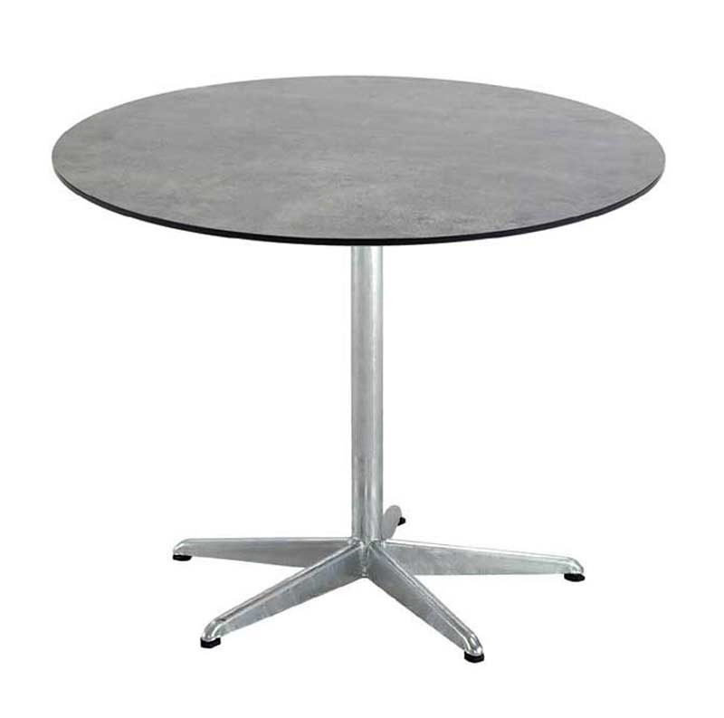 Mazuvo Gartentisch De Luxe HPL rund 120 cm Mazuvo
