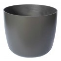 Eternit Kyoto low rund 70 cm, H 45 cm anthrazit