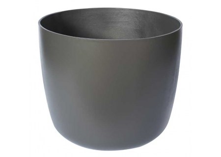 Eternit Kyoto low rund 70 cm, H 45 cm anthrazit