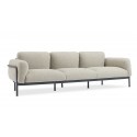 Gate Living Coral 3er-Sofa