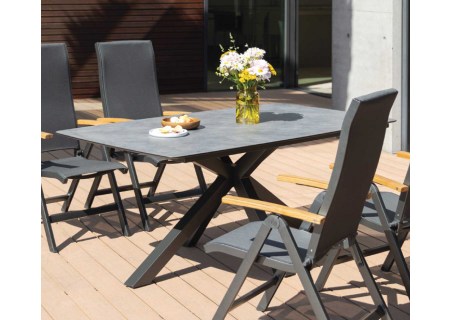 Kettler Gartentisch Cubic X-LEG 160x95 cm