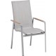 Kettler Gartensessel Diamond HL silber/hellgrau