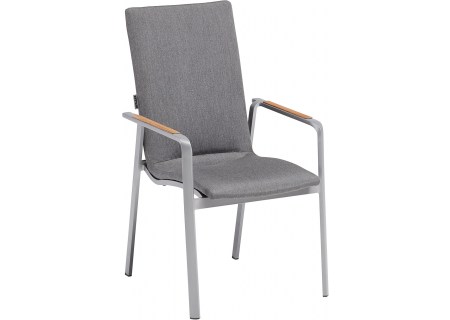 Kettler Gartensessel Diamond HL silber/Flanelle