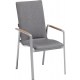 Kettler Gartensessel Diamond HL silber/Flanelle