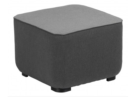 Kettler Ego Universal Hocker 50x50 cm sooty/flanelle