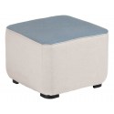 Kettler Ego Universal Hocker 60x60 cm natte linen/carcon sky