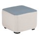 Kettler Ego Universal Hocker 50x50 cm natte linen/carcon sky