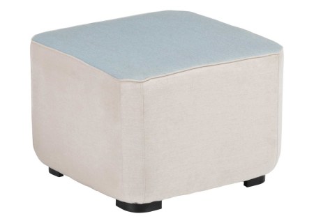Kettler Ego Universal Hocker 50x50 cm natte linen/frosty chine