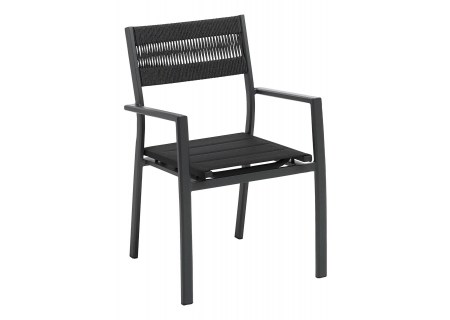 Kettler Gartensessel Lugano anthrazit/anthrazit