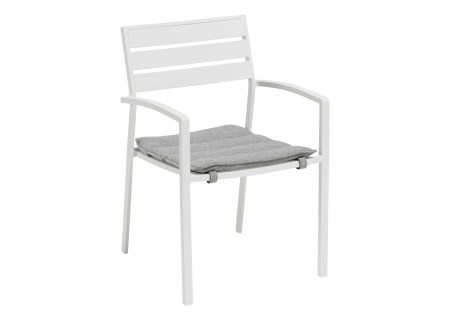 Kettler Gartensessel Rouen weiss matt