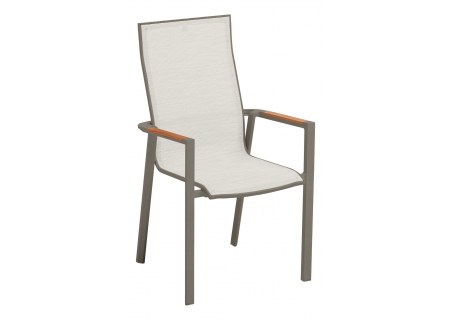 Kettler Gartensessel Sense Hochlehner taupe/nude