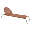 Sinus Gartenliege Mood terracotta