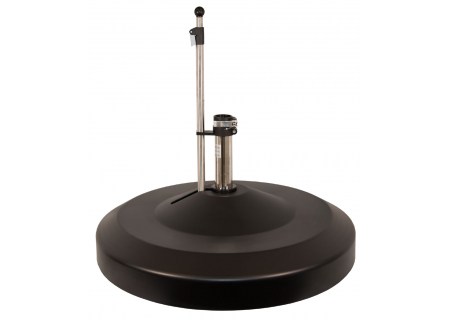 Liro Maxi 150 K Rollsockel 150 kg anthrazit Schnellspanner