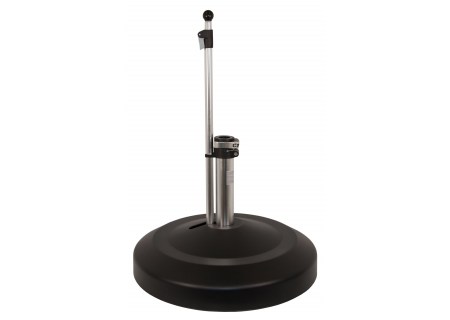 Liro Midi 60 K Rollsockel 60 kg anthrazit Schnellspanner