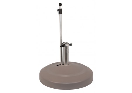 Liro Midi 60 S Rollsockel 60 kg graphit mit Schrauben