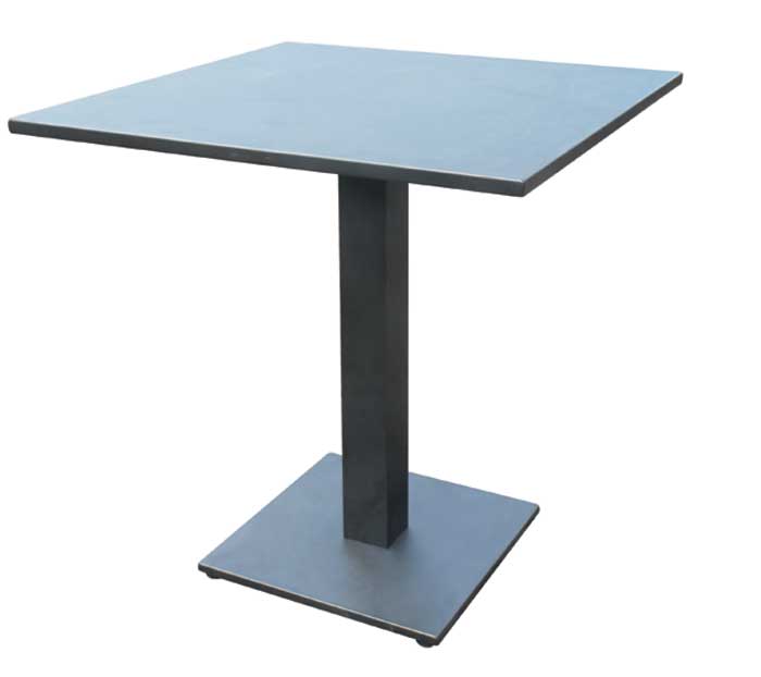 Bistrotisch Gastro 70x70 cm, schwarz BT
