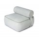 Weishupl Maliha Lounge Hocker eckig mit Nackenrolle