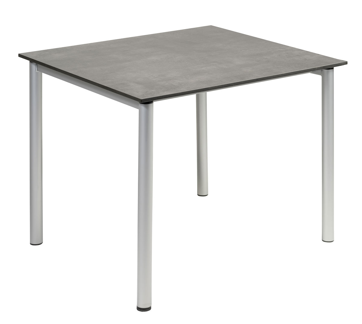 Karasek Gartentisch Milano TecoStar 90x90 cm runde Tischbeine karasek