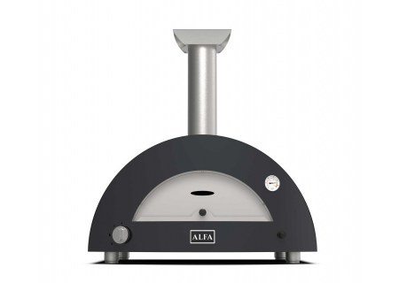 Alfa Forni Gasbackofen Moderno 2 pizze Hybrid ardesia grey