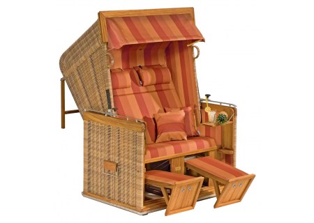 Strandkorb Prsident Teak 133 Sonnenpartner