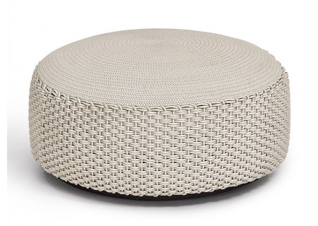 Weishupl Pouf sand rund 85 cm