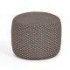 Weishupl Pouf taupe rund 55 cm