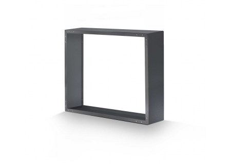 Sager Holzlager 159x119x38 cm anthrazit