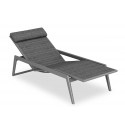 Denova Gartenliege Santa Cruz light grey