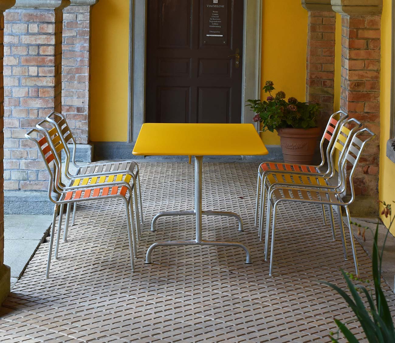 Metalltisch Rigi 180x80 cm Schaffner Schaffner