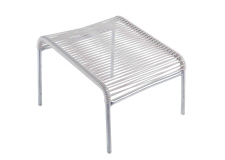 Schaffner Spaghetti-Lounger Hocker Sntis Ocean Yarn