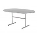 Schaffner Bodensee Glasfasertisch 160x95 cm oval