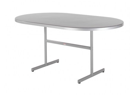 Schaffner Bodensee Glasfasertisch 160x95 cm oval