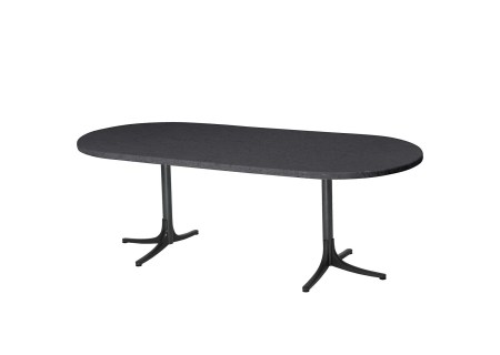Schaffner Bodensee Glasfasertisch 160/218x95 cm oval