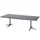 Schaffner Bodensee Glasfasertisch 176/234/292x95 cm