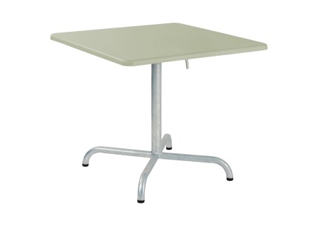Schaffner Davos Glasfaser Salontisch 70x70 cm
