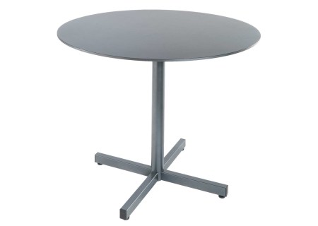 Schaffner Luzern Glasfasertisch rund 100 cm klappbar