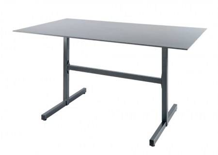 Schaffner Luzern Glasfasertisch 140x80 cm