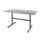 Schaffner Luzern Glasfasertisch 140x80 cm